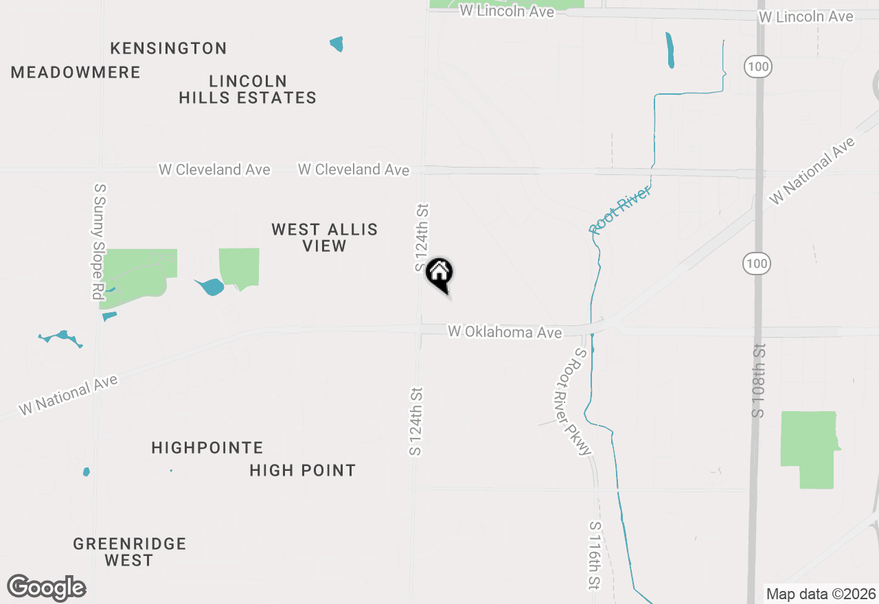 Map of 3020 S 124th St, West Allis, WI 53227