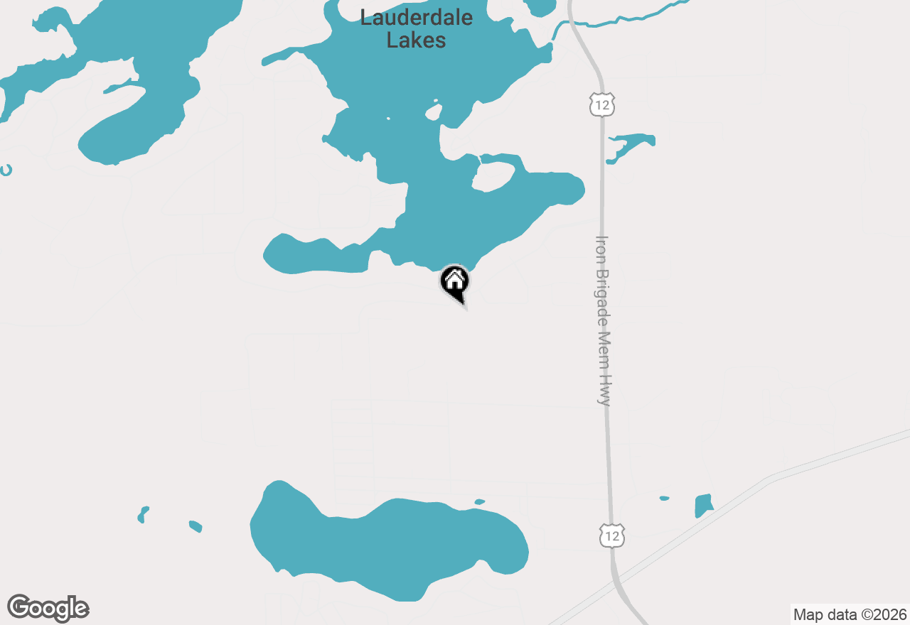 Map of W5303 Briarwood Rd, Elkhorn, WI 53121