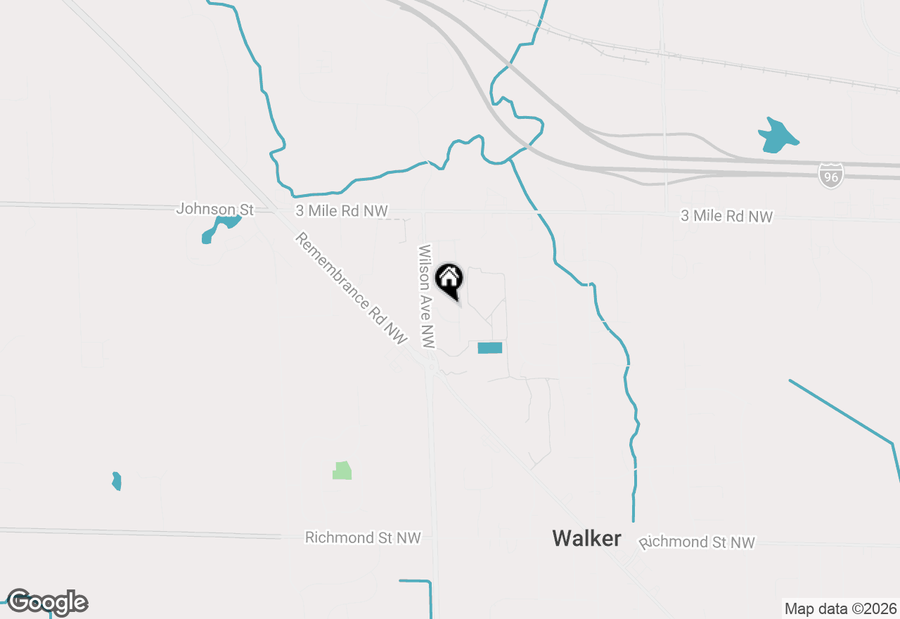 Map of 2579 Falcon Pointe Drive Nw, Grand Rapids, MI 49534