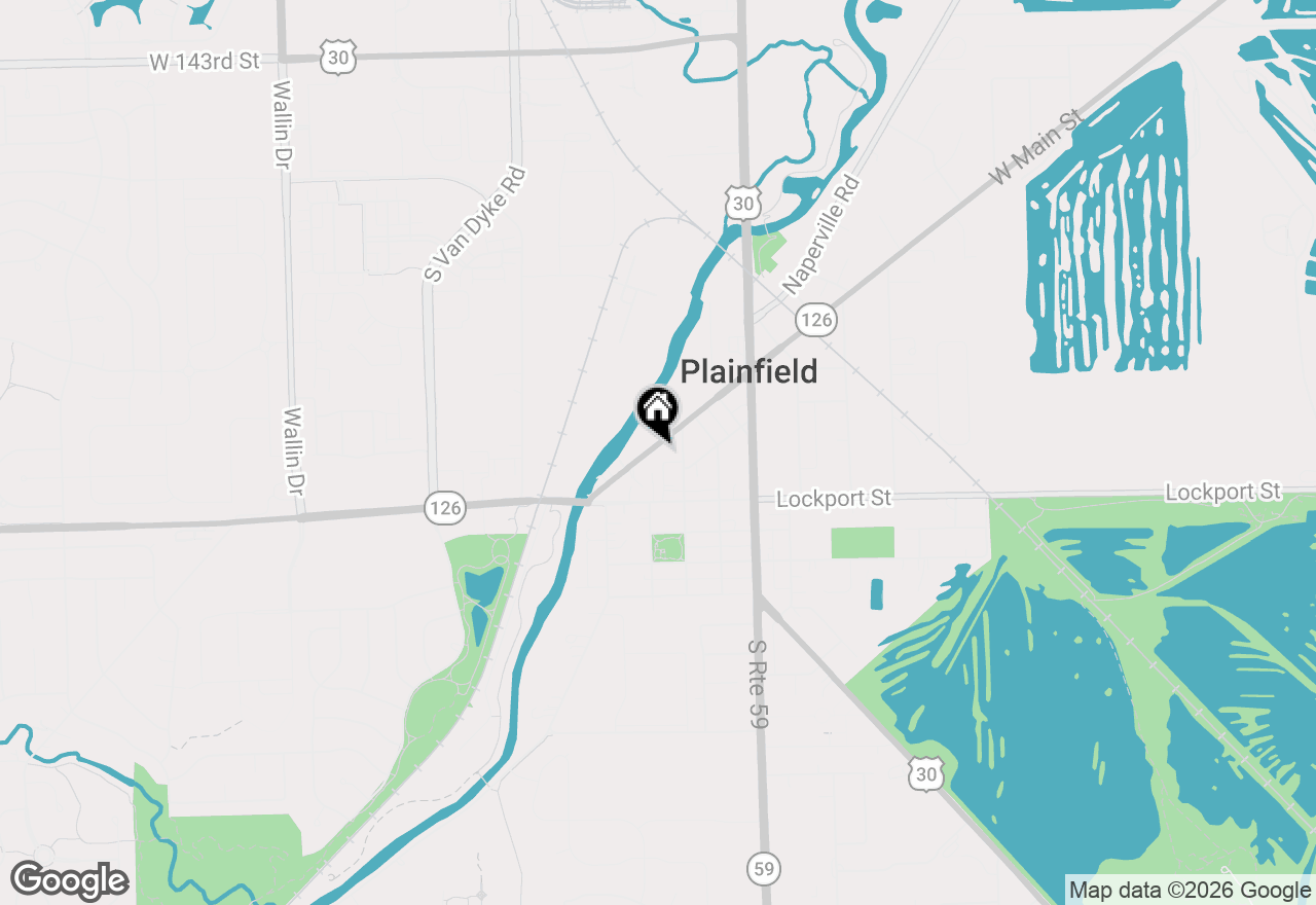 Map of 24147 W Main Street, Plainfield, IL 60544