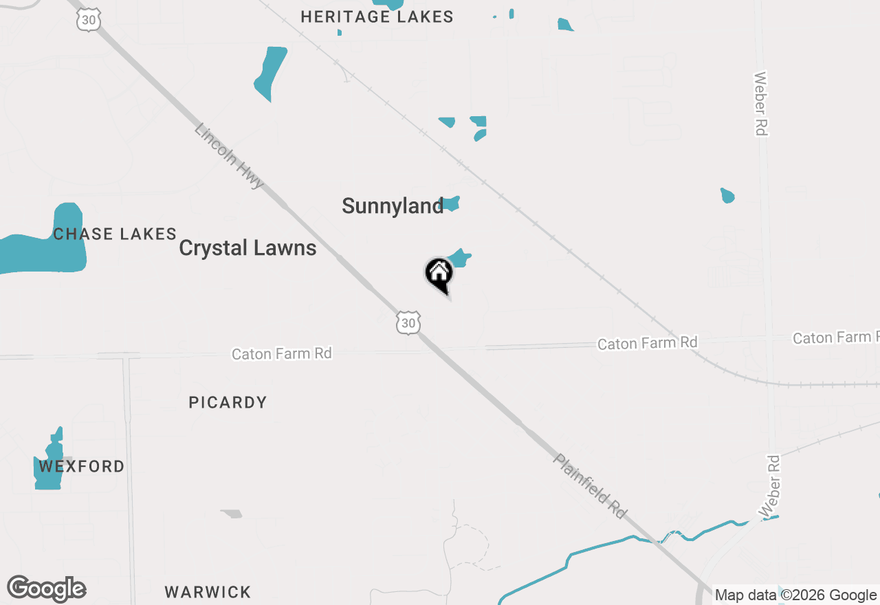 Map of 2300 Gaylord Road, Joliet, IL 60435