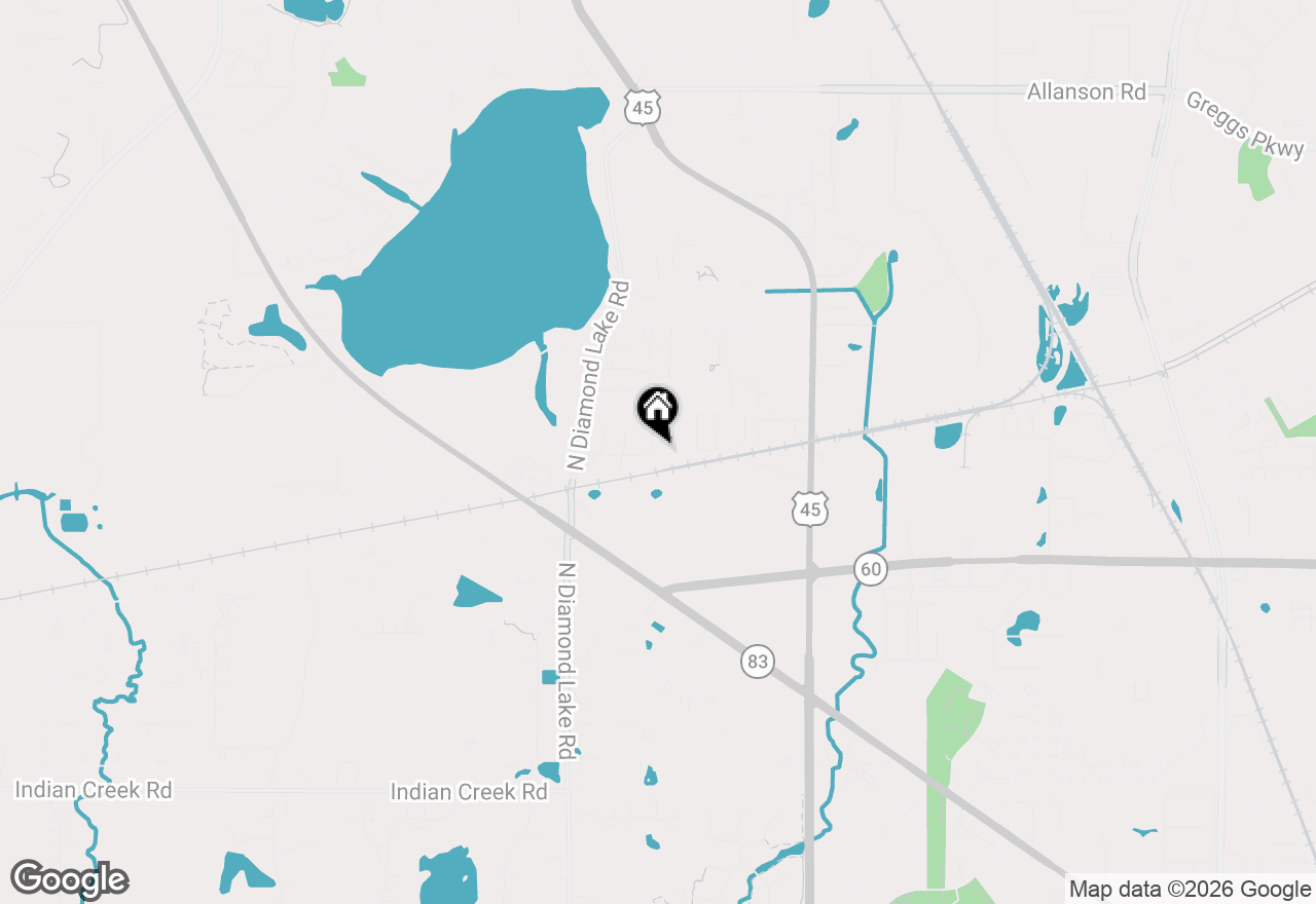 Map of 26223 N Green Street #3D, Mundelein, IL 60060