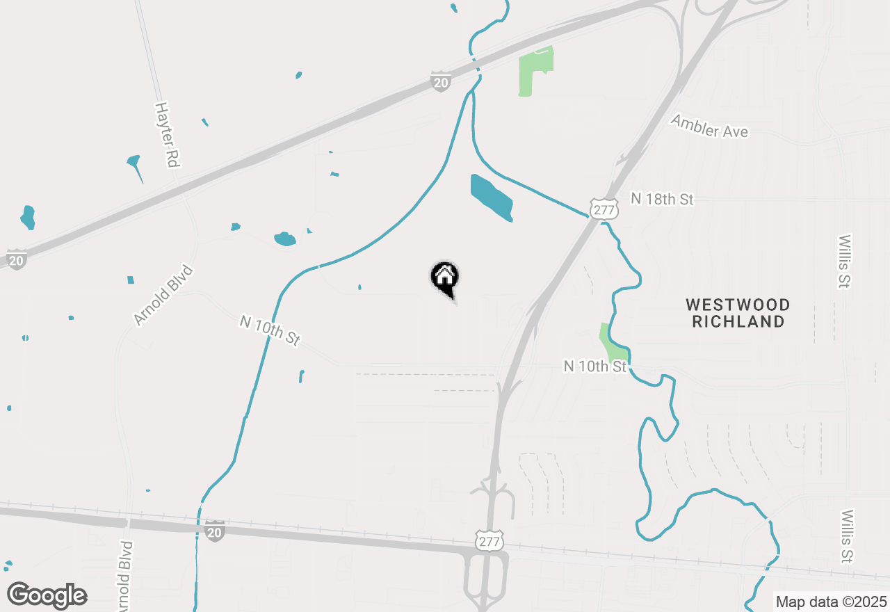 Map of 1310 Harmony Drive, Abilene, TX 79603