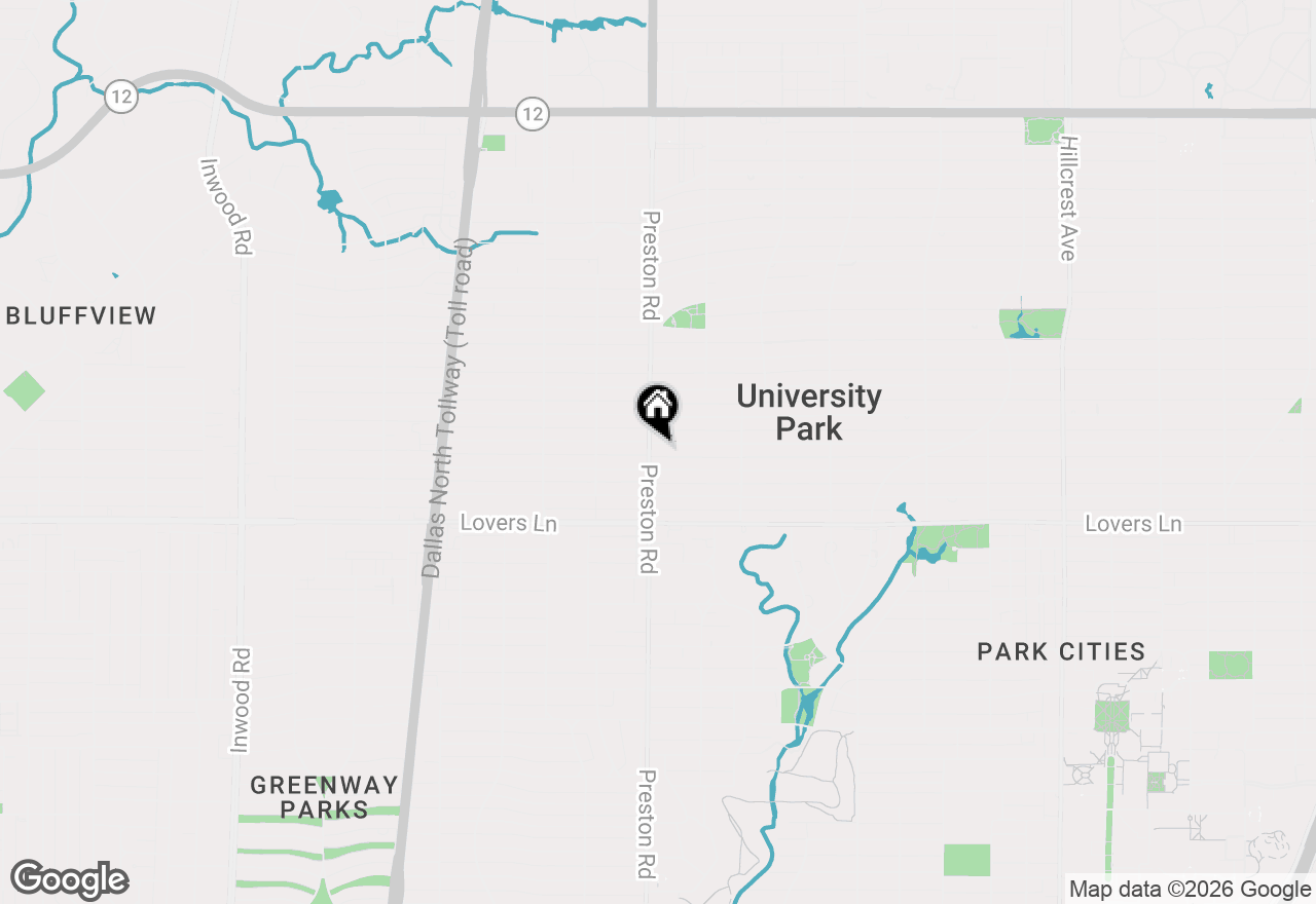 Map of 4083 Purdue Avenue, University Park, TX 75225