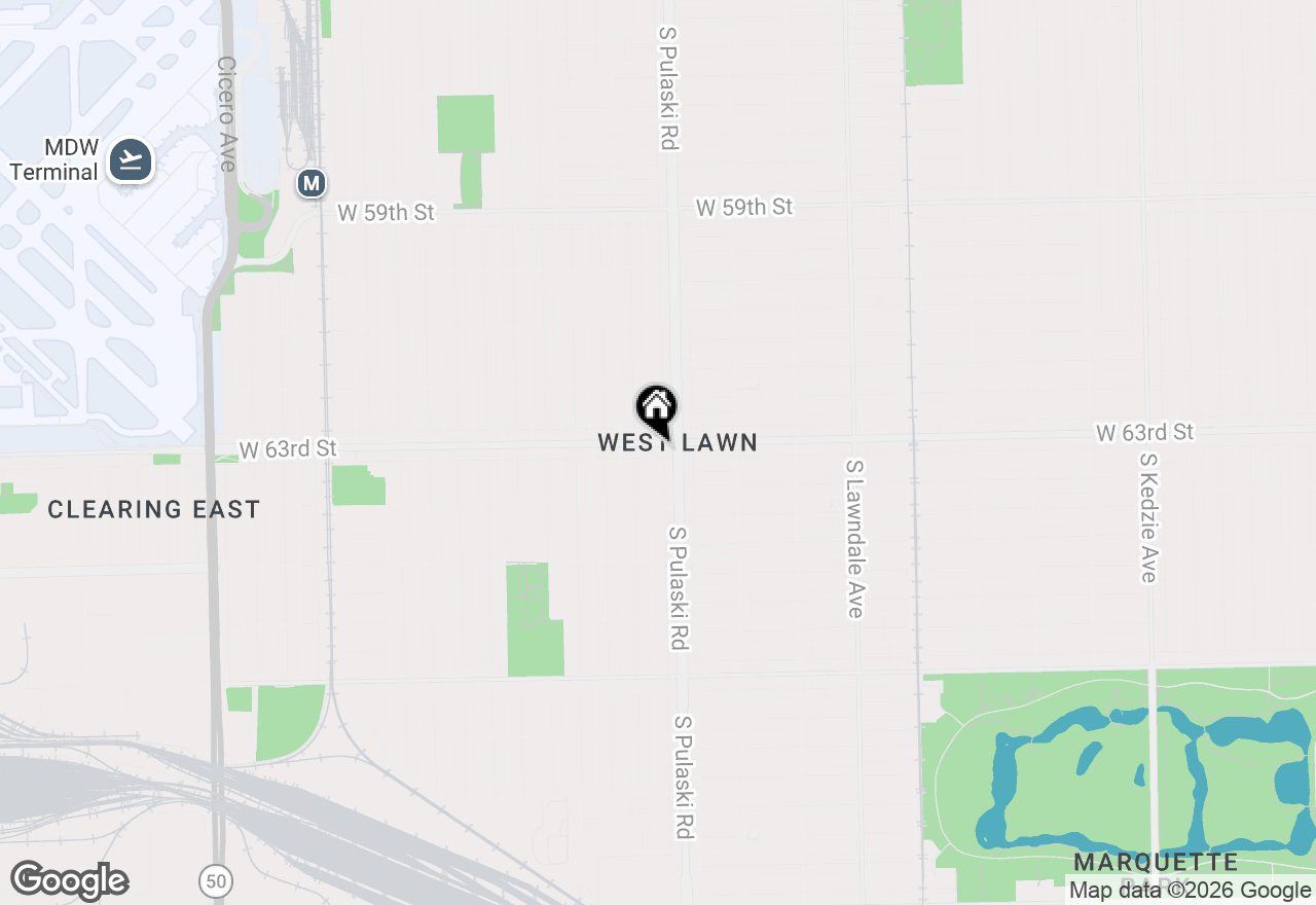 Map of 4021 W 63rd Street, Chicago, IL 60629