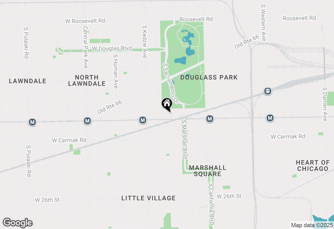 Map of 3040 W Cullerton Street, Chicago, IL 60623