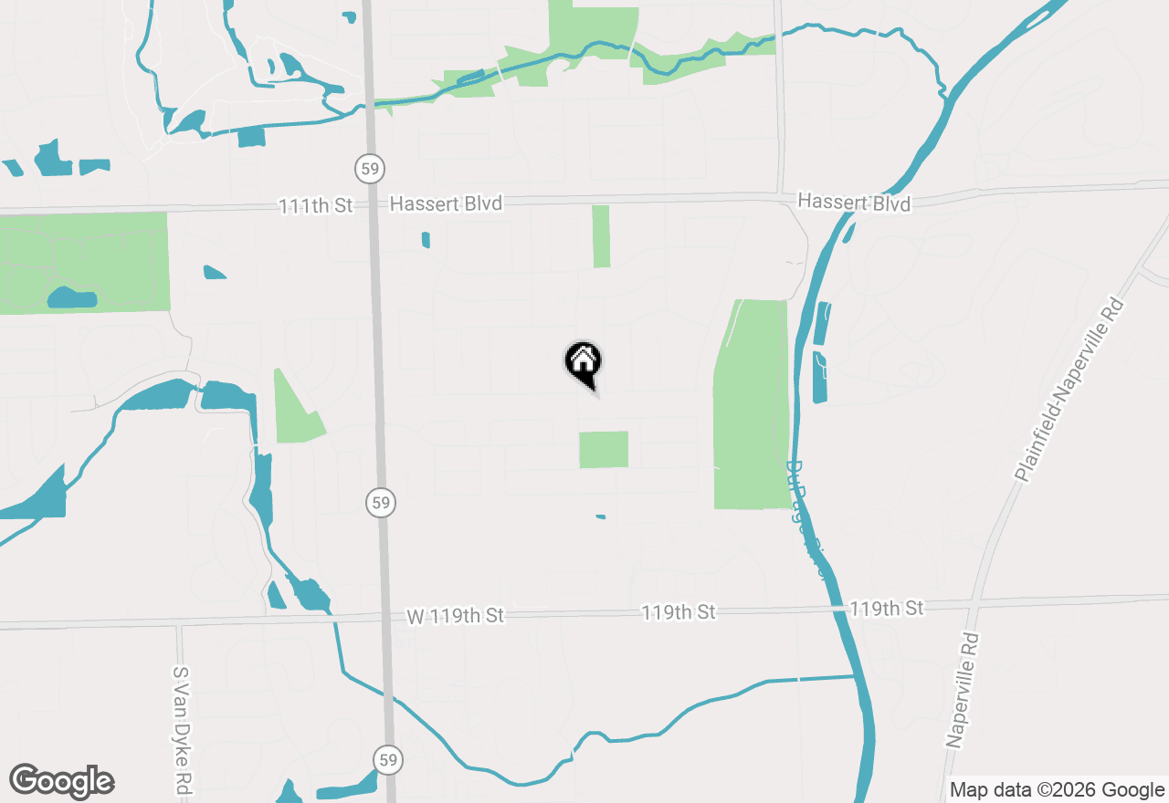 Map of 2412 Wild Timothy Road, Naperville, IL 60564