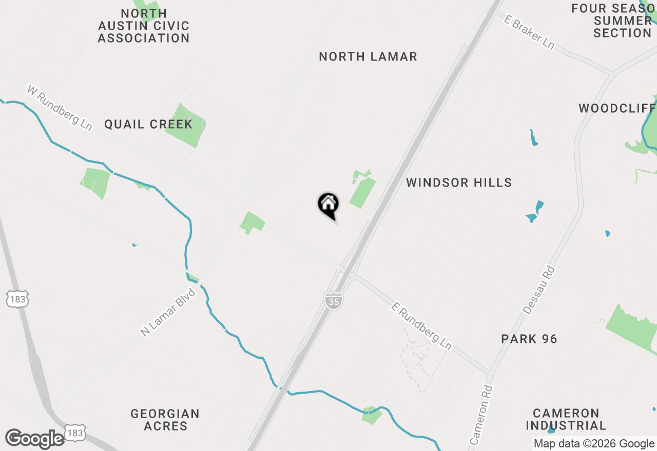 Map of 9505 Oriole Dr, Austin, TX 78753