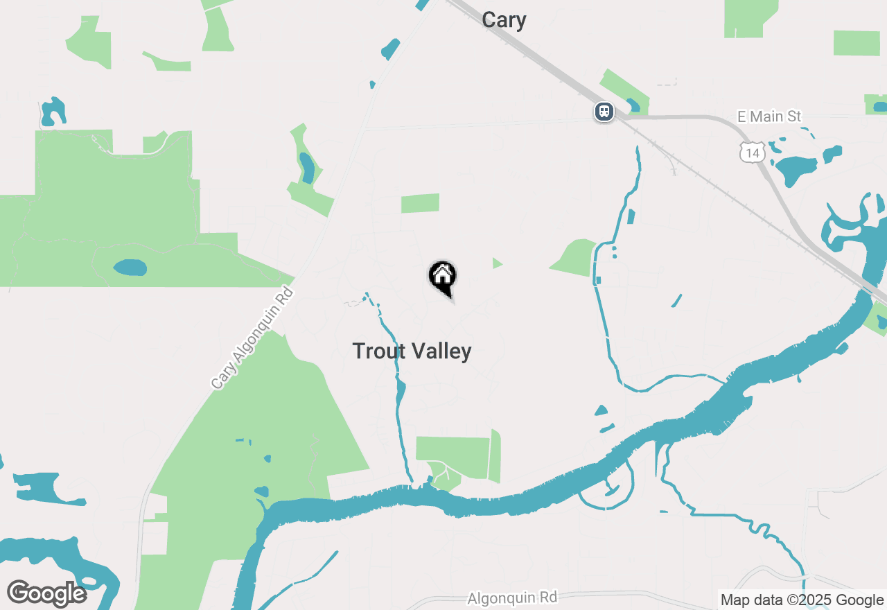 Map of 15 Willet Way, Trout Valley, IL 60013