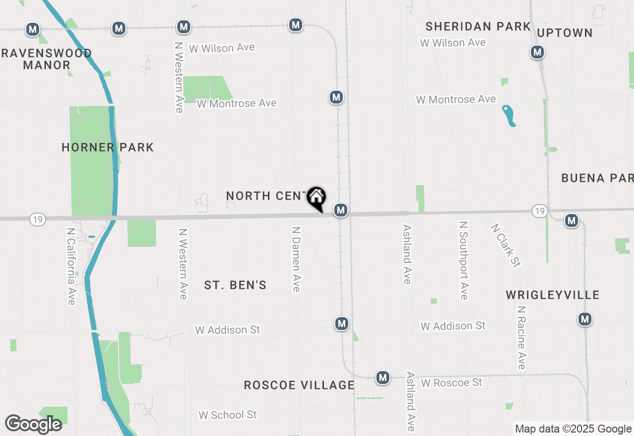 Map of 1915 W Irving Park Road #205, Chicago, IL 60613