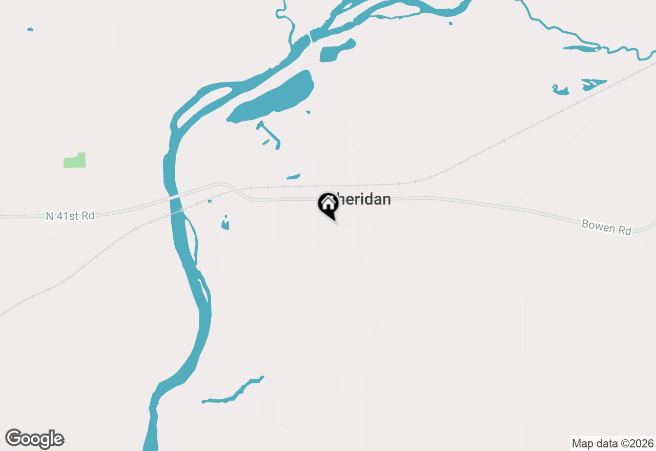 Map of 330 Pleasant Street, Sheridan, IL 60551