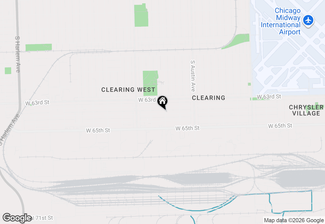 Map of 6210 W 64th Street, Chicago, IL 60638