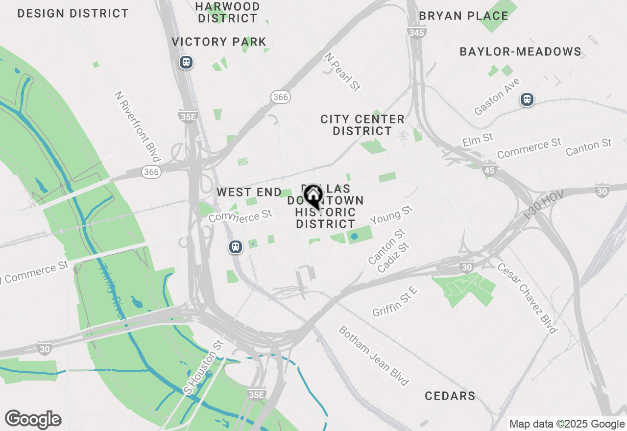 Map of 1122 Jackson Street #1004, Dallas, TX 75202