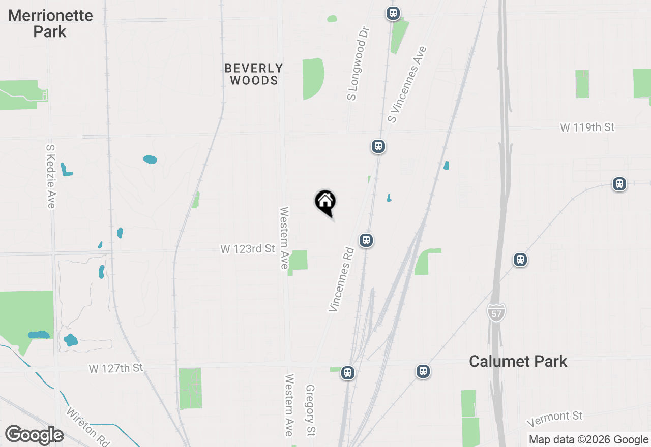 Map of 12202 Irving Avenue, Blue Island, IL 60406