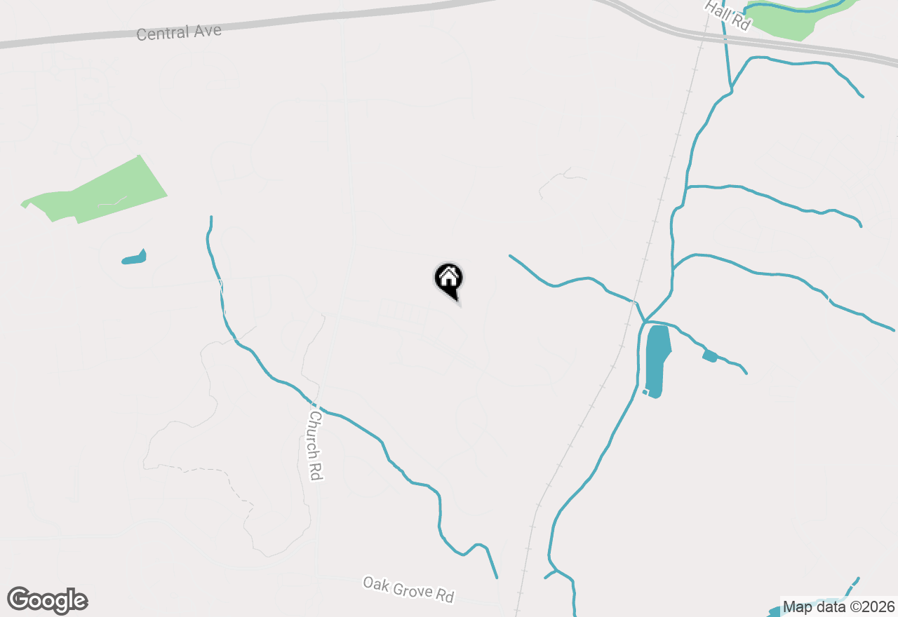 Map of 14614 Hawley Lane, Upper Marlboro, MD 20774