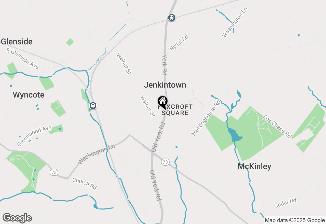 Map of 501 Washington Lane #1 AND 2, Jenkintown, PA 19046