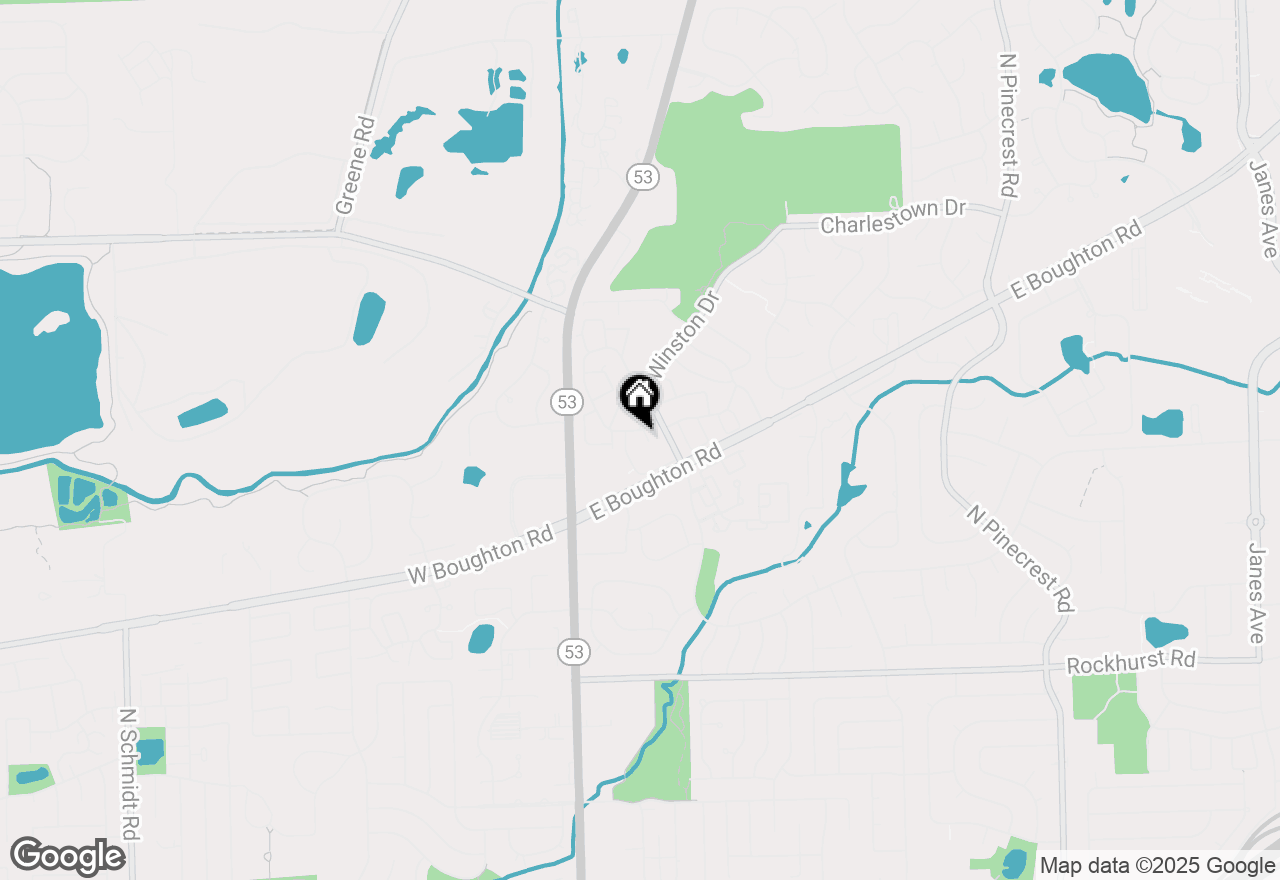 Map of 179 Roberts Road, Bolingbrook, IL 60440