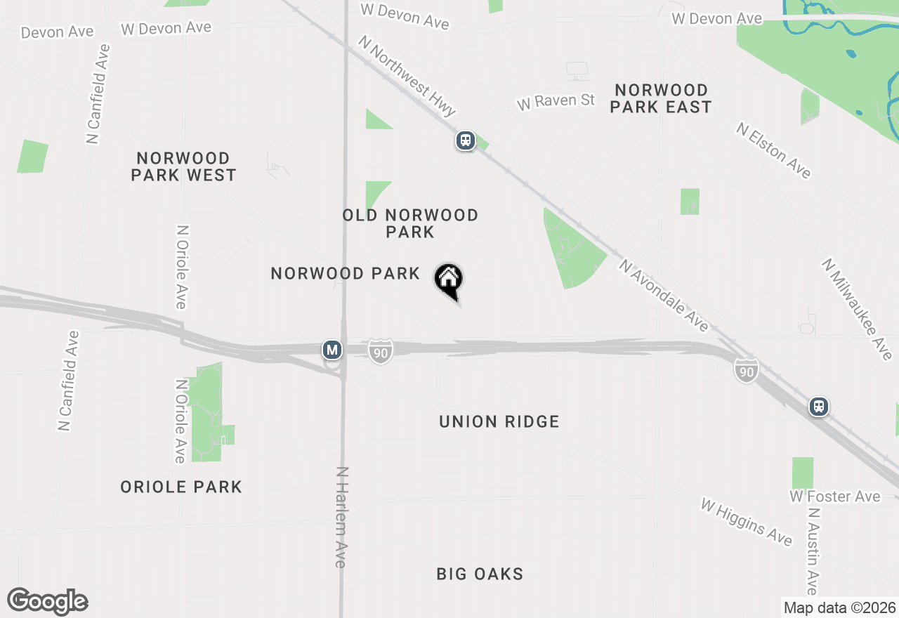 Map of 5661 N New Hampshire Avenue, Chicago, IL 60631