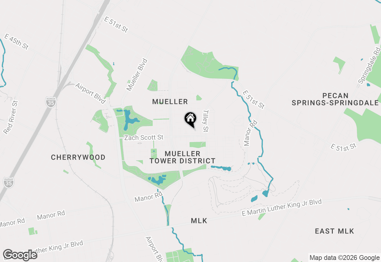Map of 4313 Vaughan St, Austin, TX 78723