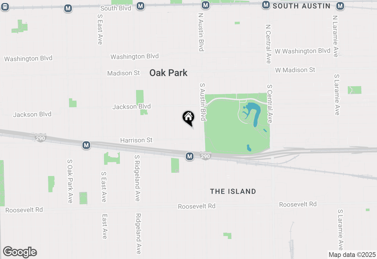 Map of 820 Lyman Avenue, Oak Park, IL 60304