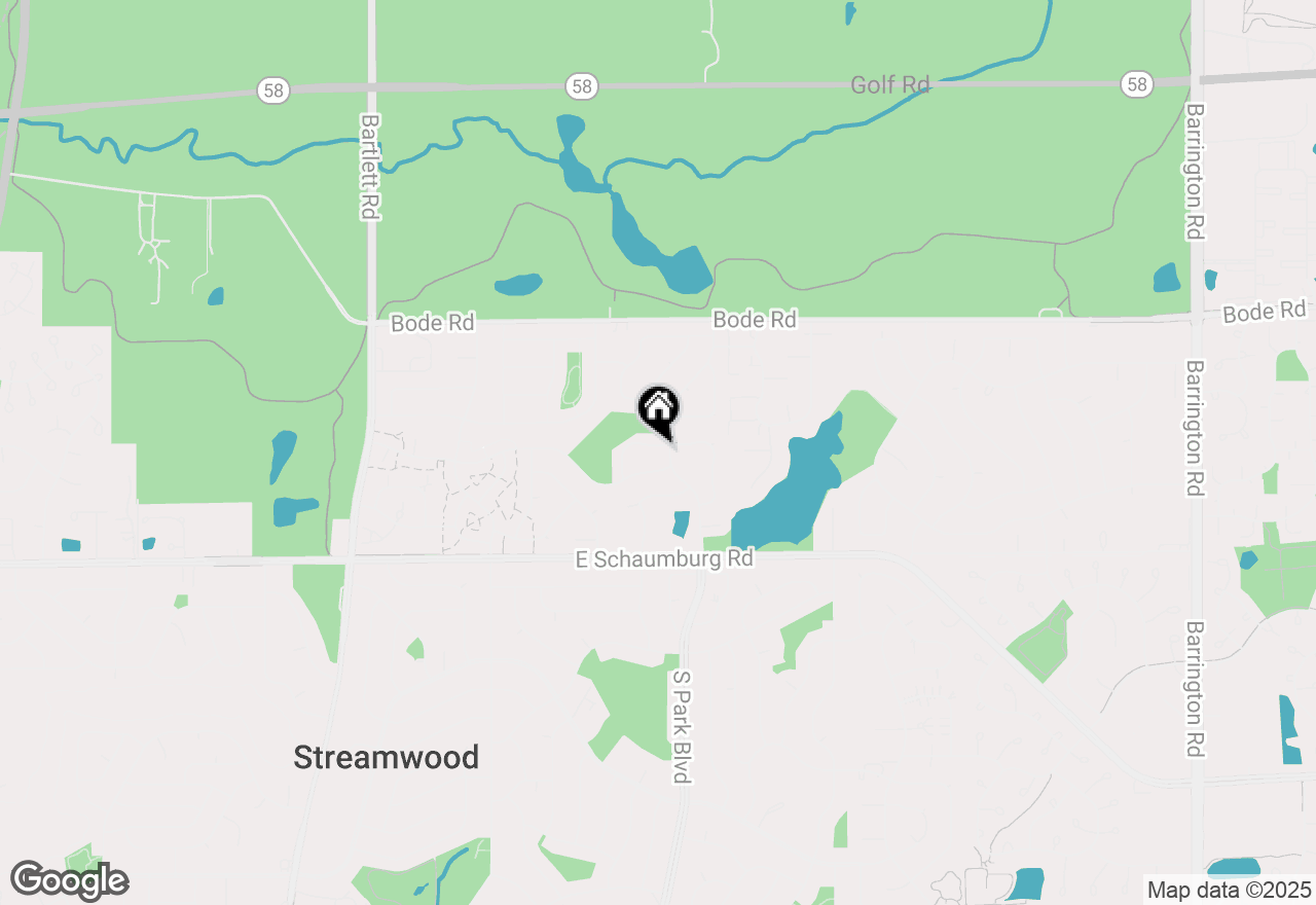 Map of 47 E Gant Circle #G, Streamwood, IL 60107