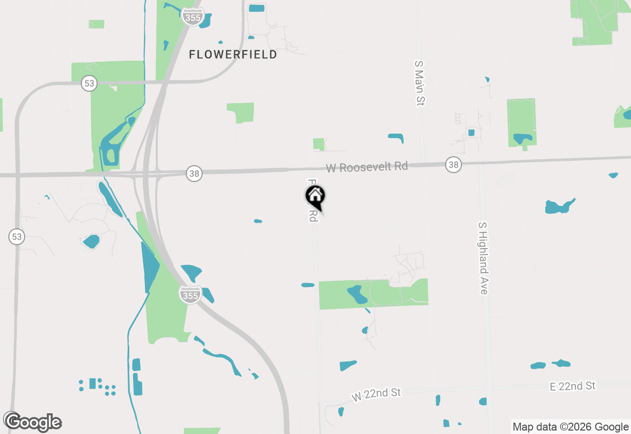 Map of 1331 S Finley Road #213, Lombard, IL 60148