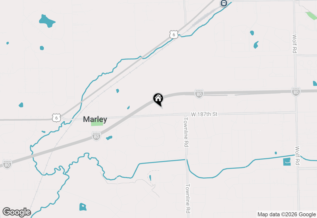 Map of 12165 W Castle Drive, Mokena, IL 60448