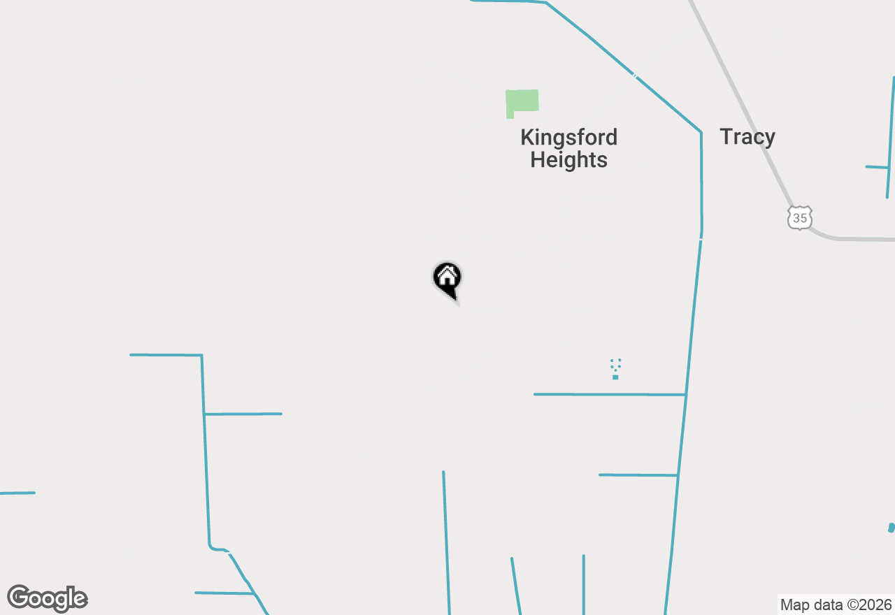 Map of 706 Edgemoor Road, Kingsford Heights, IN 46346