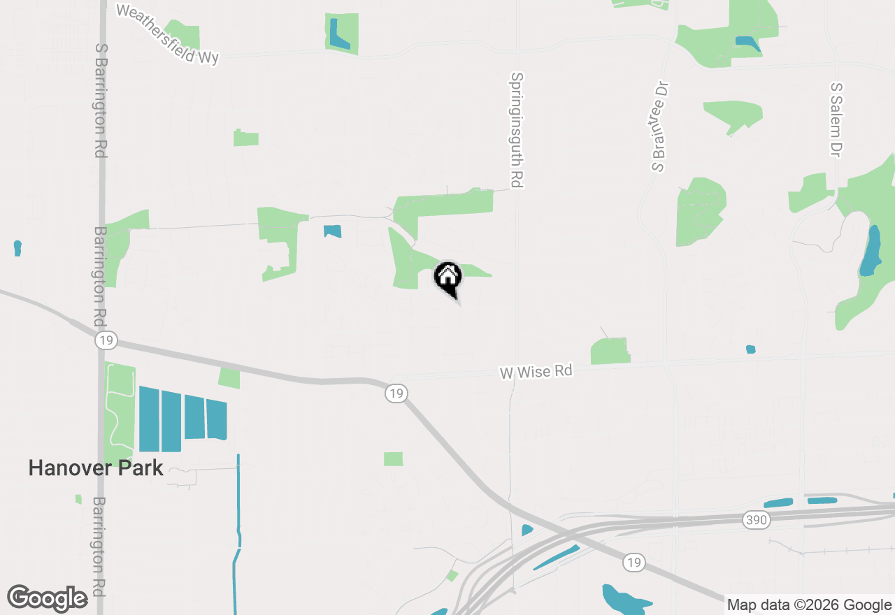 Map of 1011 Mercury Drive, Schaumburg, IL 60193