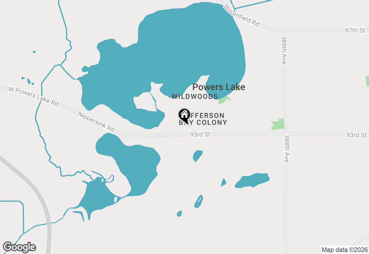 Map of 9225 400th Ave, Genoa City, WI 53128