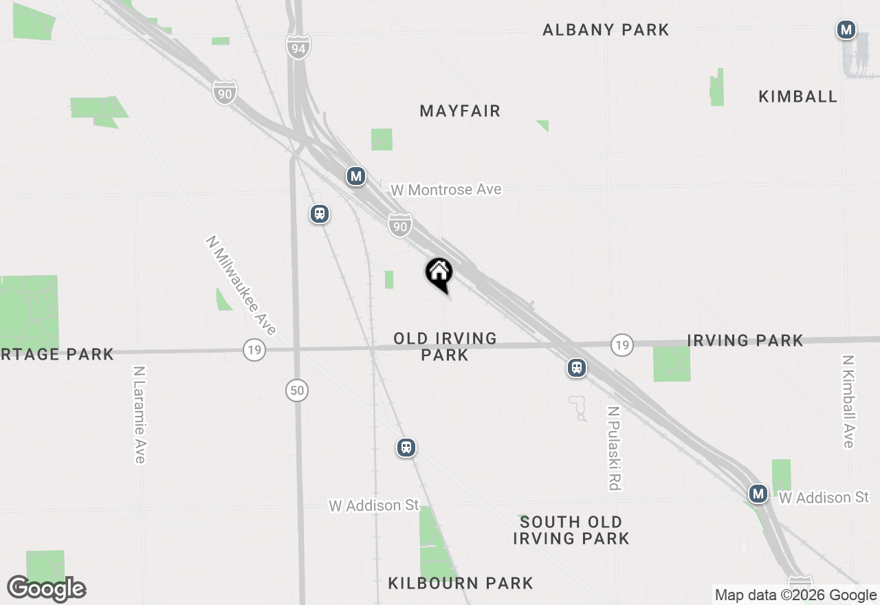 Map of 4106 N Kostner Avenue, Chicago, IL 60641