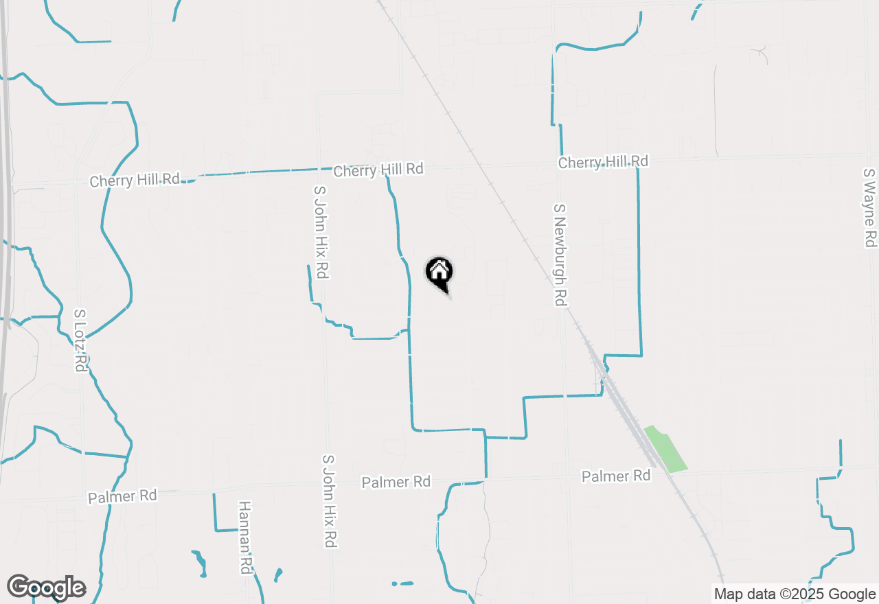 Map of 565 S Sybald Street, Westland, MI 48186