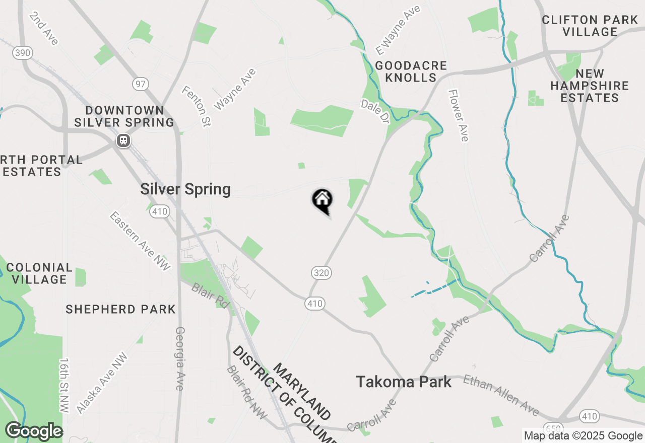Map of 626 Ritchie Avenue, Silver Spring, MD 20910