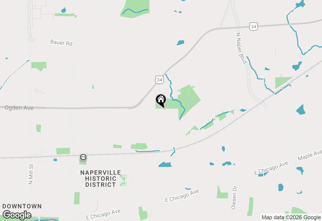 Map of 825 Biltmore Court, Naperville, IL 60563