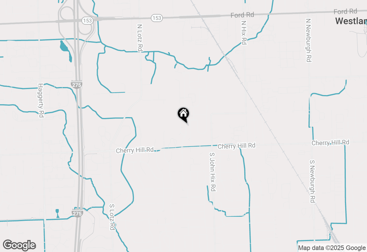 Map of 352 Brookfield Drive, Westland, MI 48185