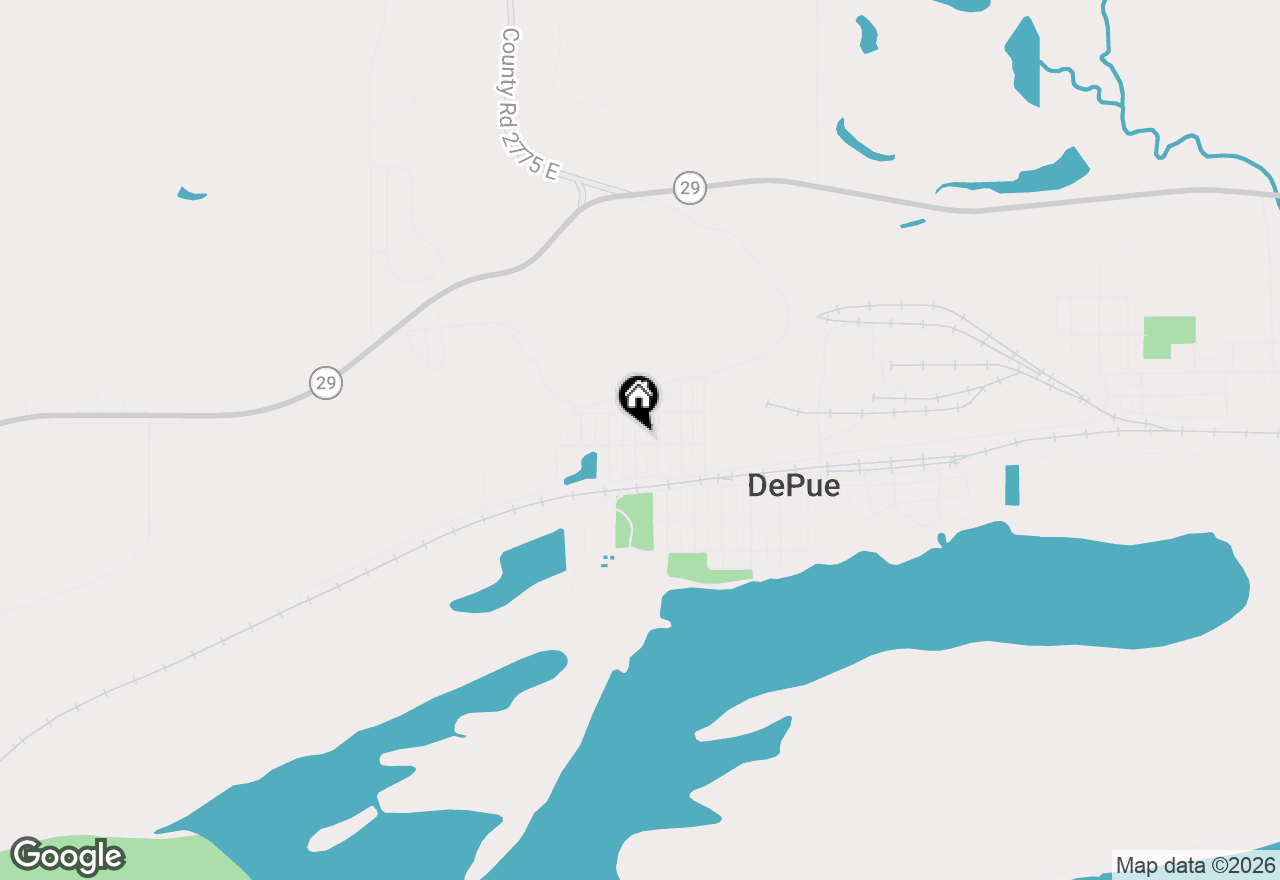 Map of 714 Labee Street, Depue, IL 61322