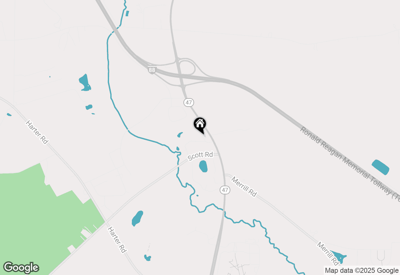 Map of 43W542 Thornapple Tree Road, Sugar Grove, IL 60554