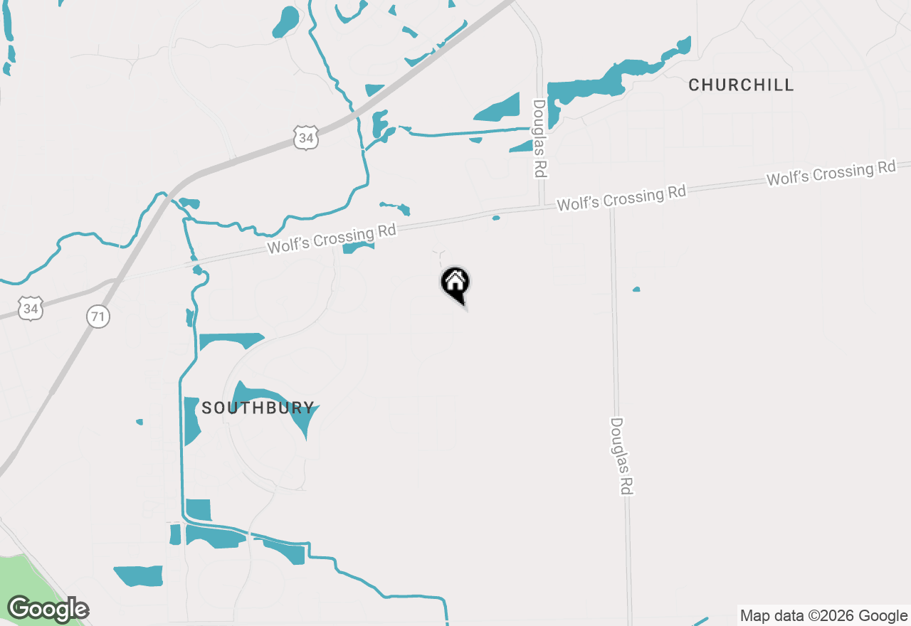 Map of 140 Piper Glen Avenue, Oswego, IL 60543