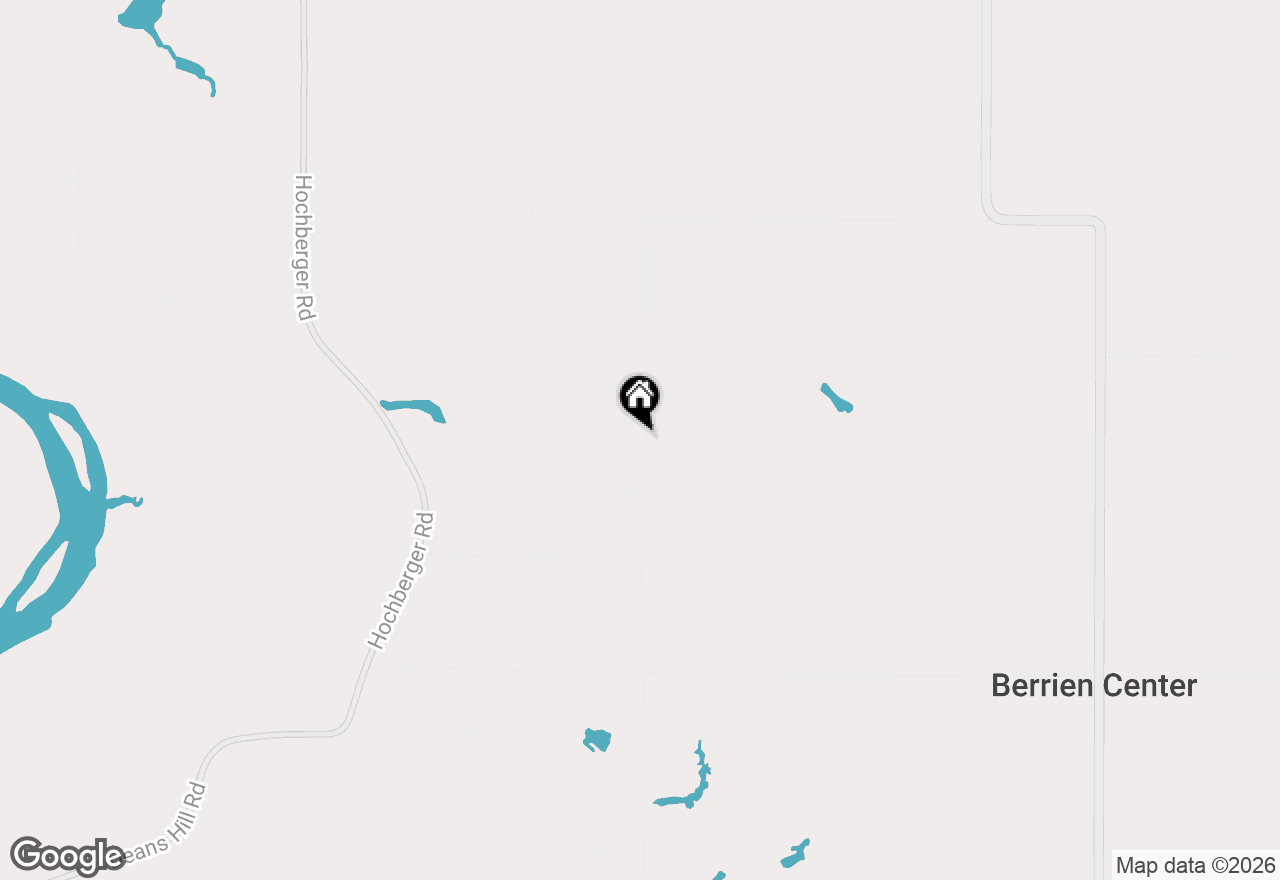 Map of 8454 Eau Claire Road, Berrien Center, MI 49102