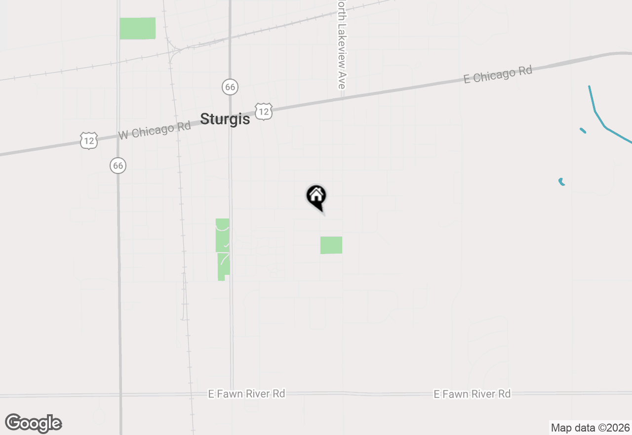 Map of 805 Michigan Avenue, Sturgis, MI 49091