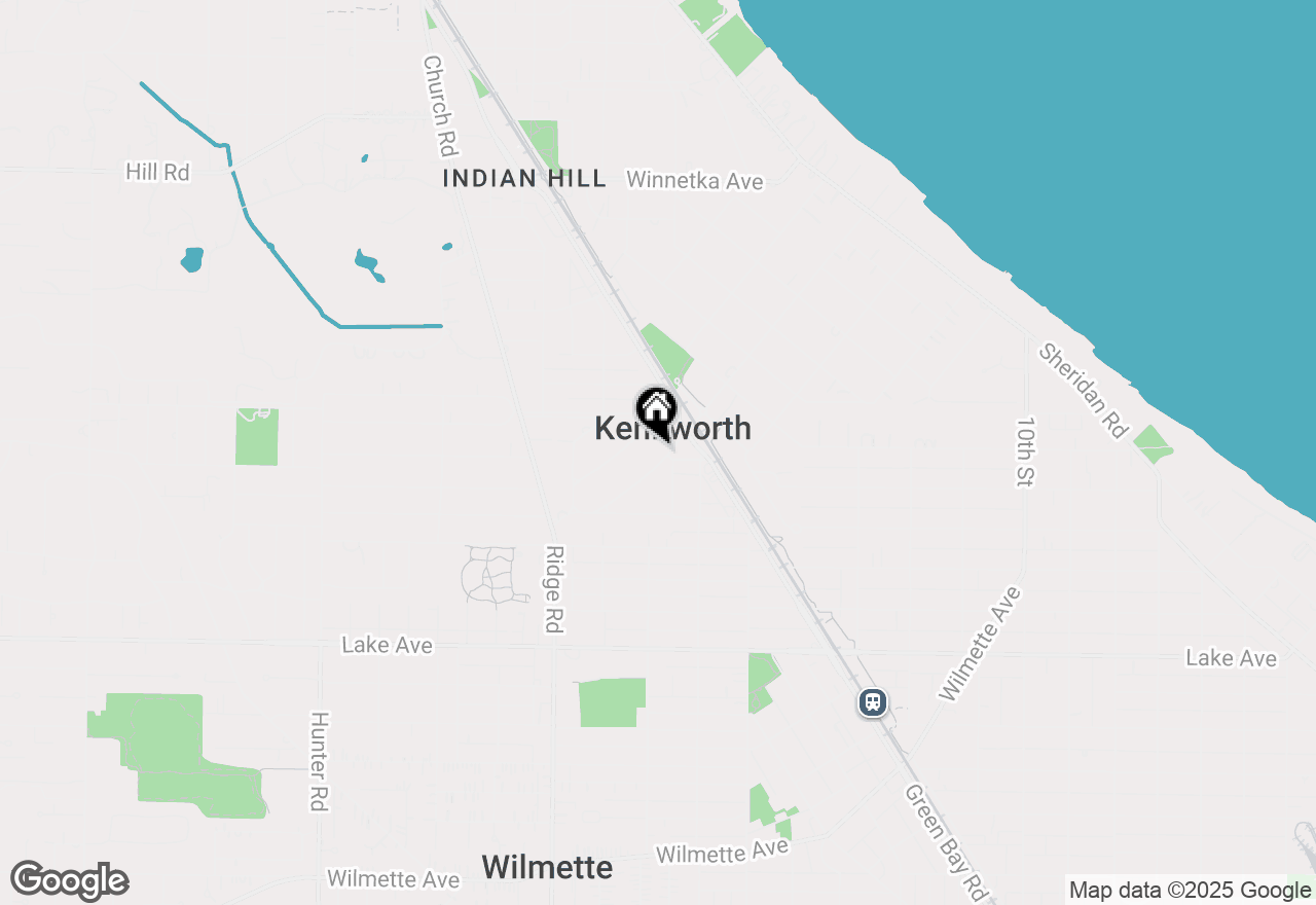 Map of 507 Kenilworth Avenue, Kenilworth, IL 60043