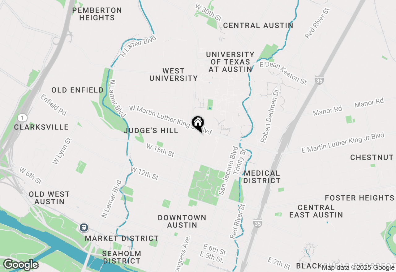 Map of 1800 Lavaca Unit St #308, Austin, TX 78701