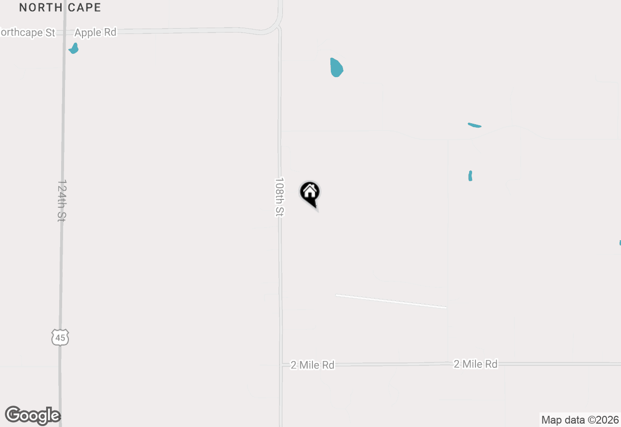 Map of 4374 108th St, Franksville, WI 53126