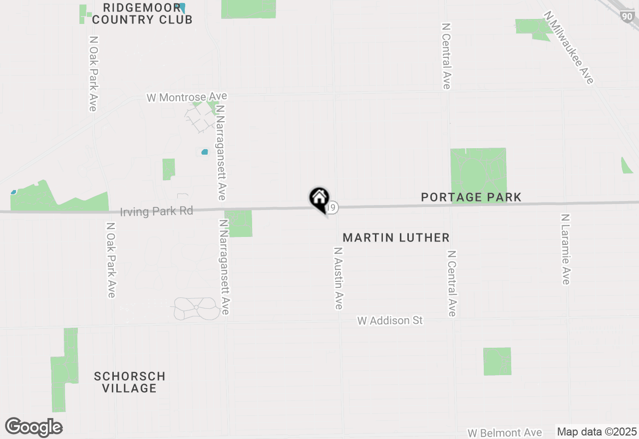 Map of 6036 W Dakin Street, Chicago, IL 60634