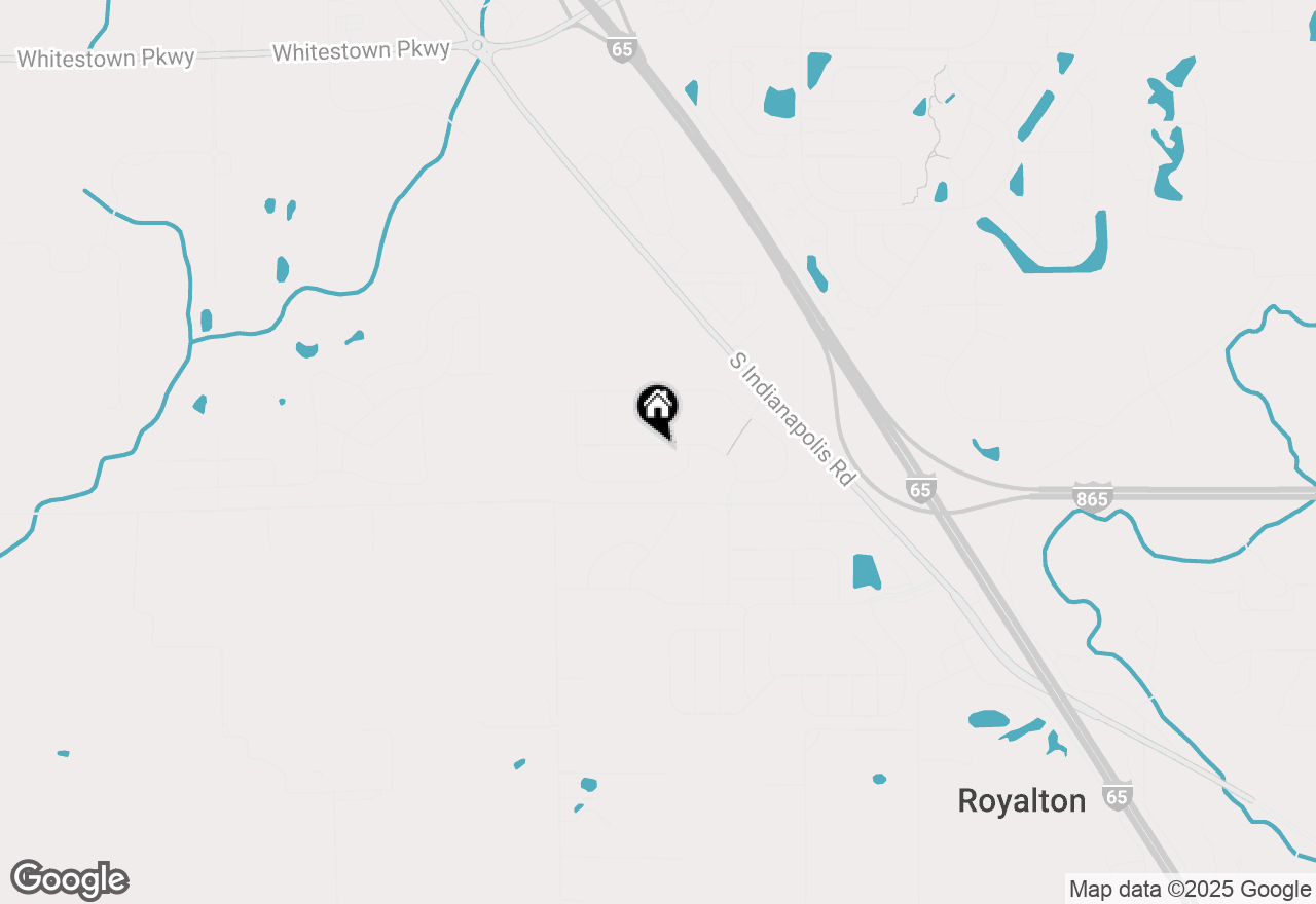 Map of 6213 Burgin Drive, Whitestown, IN 46075