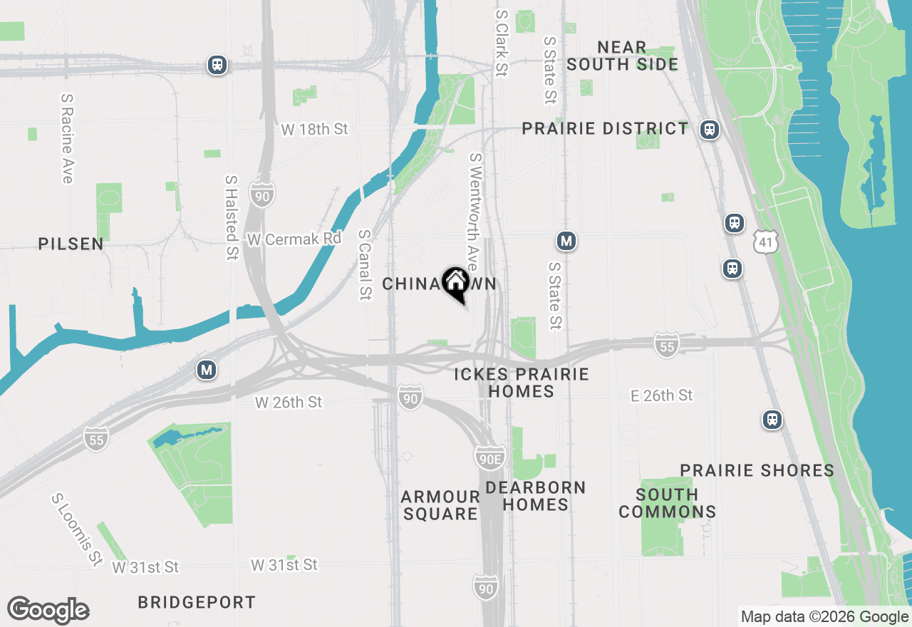 Map of 226 W 24th Street #2, Chicago, IL 60616