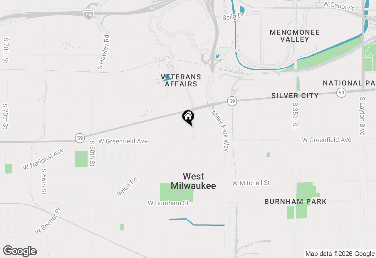 Map of 4732 W Beloit Rd #4734, West Milwaukee, WI 53214