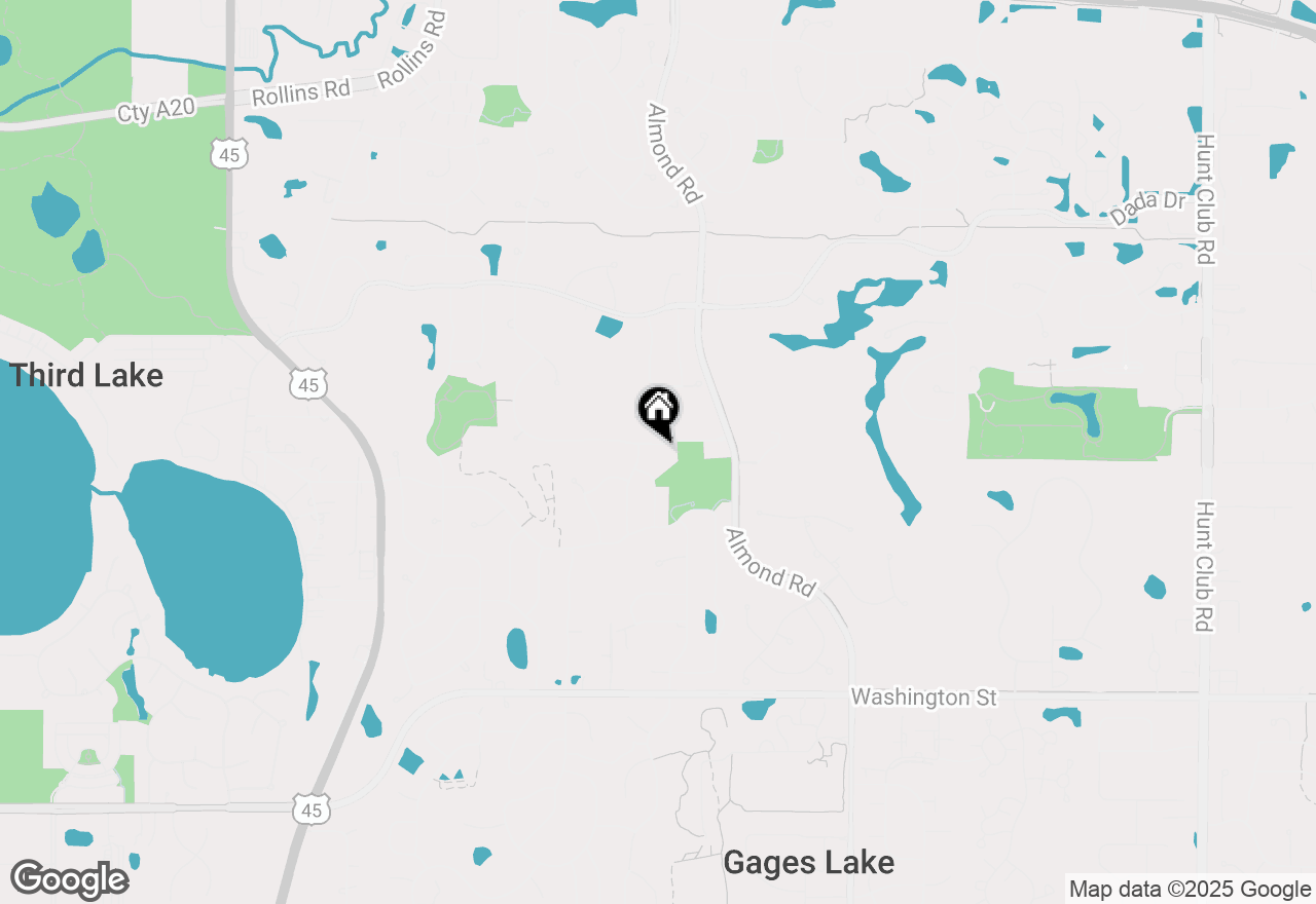 Map of 7429 Bittersweet Drive, Gurnee, IL 60031