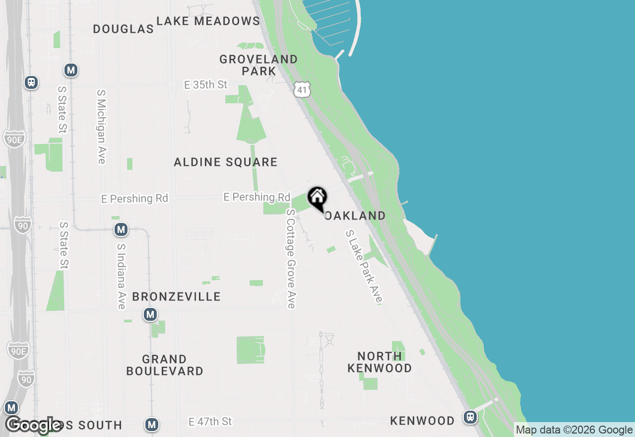Map of 3968 S Ellis Avenue #2N, Chicago, IL 60653