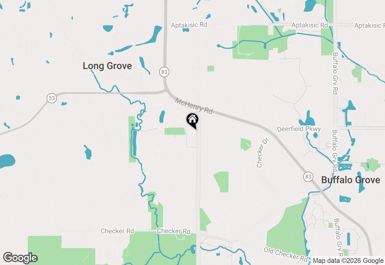 Map of 1146 Bristol Lane #1146, Buffalo Grove, IL 60089